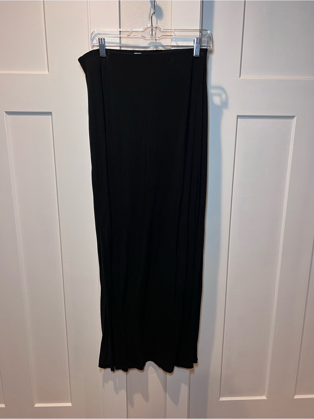 Old Navy Black Maxi Skirt - Stretch Jersey